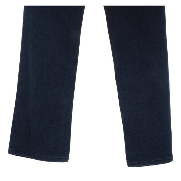 Nine West Jeans Womens 2 Petite 25 x 27 Straight Leg Dark Stretch Flare - Picture 5 of 8